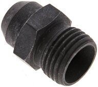 Złączka hydrauliczna prosta, do wspawania, gwintowana 10 L (M16x1,5), stal fosforanowa