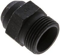 Złączka hydrauliczna prosta, do wspawania, gwintowana 20 S (M30x2),stal fosforanowa