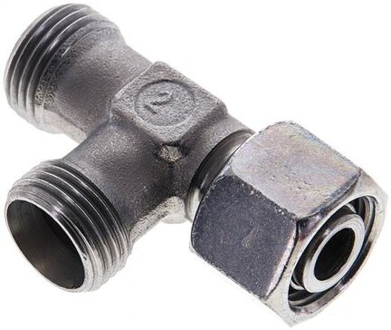 Trójnik hydrauliczny L, nastawny, gwintowany 12 L (M18x1,5), stal ocynkowana