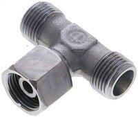 Trójnik hydrauliczny T, gwintowany 10 S (M18x1,5), stal ocynkowana