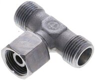 Trójnik hydrauliczny T, gwintowany 10 S (M18x1,5), stal ocynkowana