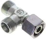 Trójnik hydrauliczny L, nastawny, gwintowany 14 S (M22x1,5), stal ocynkowana