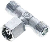 Trójnik hydrauliczny T, gwintowany 6 S (M14x1,5), stal ocynkowana