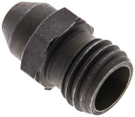 Złączka hydrauliczna prosta, do wspawania, gwintowana 6 L (M12x1,5), stal fosforanowan
