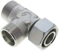 Trójnik hydrauliczny L, nastawny, gwintowany 30 S (M42x2), stal ocynkowana