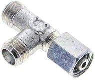 Trójnik hydrauliczny L, nastawny, gwintowany 6 L (M12x1,5), stal ocynkowana