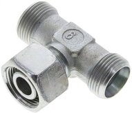 Trójnik hydrauliczny T, nastawny, gwintowany 15 L (M22x1,5), stal ocynkowana