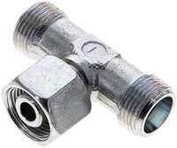 Trójnik hydrauliczny T, nastawny, gwintowany 12 S (M20x1,5), stal ocynkowana