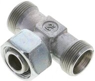 Trójnik hydrauliczny T, nastawny, gwintowany 18 L (M26x1,5), stal ocynkowana