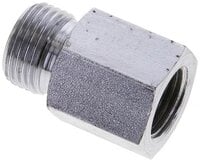 Złączka hydrauliczna prosta, redukcyjna GZ/GW, M 16x1,5-10 S (M18x1,5), stal ocynkowana