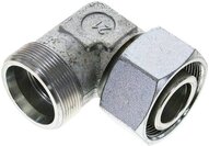 Kolanko hydrauliczne 90 st., nastawne, gwintowane 38 S (M52x2), stal ocynkowana