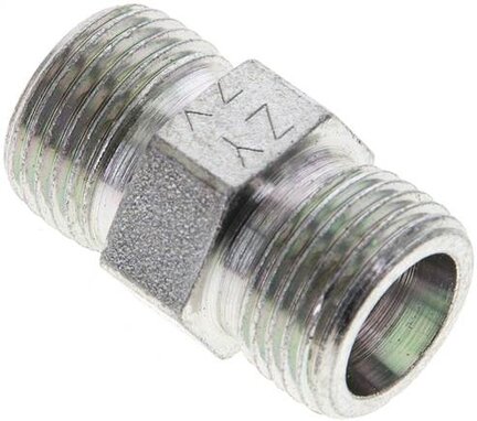 Złączka hydrauliczna prosta, gwintowana 10 S (M18x1,5), stal ocynkowana