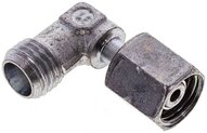 Kolanko hydrauliczne 90 st., nastawne, gwintowane 6 L (M12x1,5), stal ocynkowana
