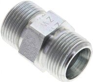 Złączka hydrauliczna prosta, gwintowana 14 S (M22x1,5), stal ocynkowana