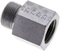 Złączka hydrauliczna prosta, pierścieniowa G 1/2"-14 S (M22x1,5), stal ocynkowana