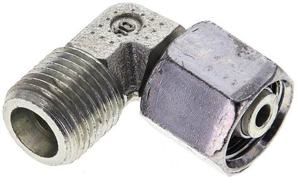 Kolanko hydrauliczne 90 st., nastawne, gwintowane 8 S (M16x1,5), stal ocynkowana