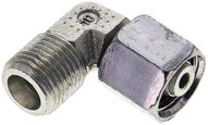 Kolanko hydrauliczne 90 st., nastawne, gwintowane 8 S (M16x1,5), stal ocynkowana