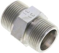 Złączka hydrauliczna prosta, gwintowana 16 S (M24x1,5), stal ocynkowana