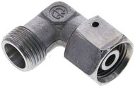 Kolanko hydrauliczne 90 st., nastawne, gwintowane, uszczelnienie stożkowe 10 S (M18x1,5), stal ocynkowana
