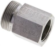 Złączka hydrauliczna prosta, pierścieniowa G 1/2"-18 L (M26x1,5), stal nierdzewna