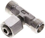 Trójnik hydrauliczny T, nastawny, gwintowany 8 L (M14x1,5), stal nierdzewna