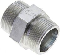 Złączka hydrauliczna prosta, gwintowana 25 S (M36x2), stal ocynkowana