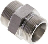 Złączka hydrauliczna prosta, gwintowana 25 S (M36x2), stal nierdzewna