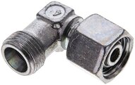 Kolanko hydrauliczne 90 st., nastawne, gwintowane 10 S (M18x1,5), stal ocynkowana