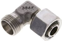 Kolanko hydrauliczne 90 st., nastawne, gwintowane 12 L (M18x1,5), stal nierdzewna