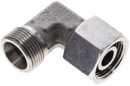 Kolanko hydrauliczne 90 st., nastawne, gwintowane, uszczelnienie stożkowe 14 S (M20x1,5), stal nierdzewna