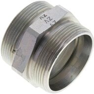 Złączka hydrauliczna prosta, gwintowana 42 L (M52x2), stal ocynkowana