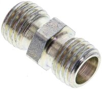 Złączka hydrauliczna prosta, gwintowana 6 L (M12x1,5), stal ocynkowana