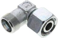 Kolanko hydrauliczne 90 st., nastawne, gwintowane 16 S (M24x1,5), stal ocynkowana
