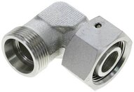 Kolanko hydrauliczne 90 st., nastawne, gwintowane, uszczelnienie stożkowe 18 L (M26x1,5), stal ocynkowana
