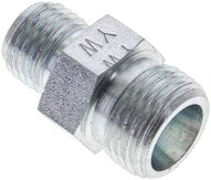 Złączka hydrauliczna prosta, redukcyjna, 10 S (M18x1,5)-6 S (M14x1,5), stal ocynkowana