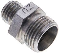Złączka hydrauliczna prosta, redukcyjna, 12 L (M18x1,5)-6 L (M12x1,5), stal ocynkowana