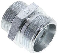 Złączka hydrauliczna prosta, redukcyjna, 22 L (M30x2)-18 L (M26x1,5), stal ocynkowana