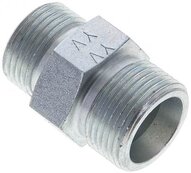 Złączka hydrauliczna prosta, redukcyjna, 14 S (M22x1,5)-12 S (M20x1,5), stal ocynkowana