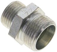 Złączka hydrauliczna prosta, redukcyjna, 15 L (M22x1,5)-12 L (M18x1,5), stal ocynkowana