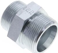 Złączka hydrauliczna prosta, redukcyjna, 30 S (M42x2)-25 S (M36x2), stal ocynkowana