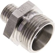 Złączka hydrauliczna prosta, redukcyjna, 15 L (M22x1,5)-6 L (M12x1,5), stal nierdzewna