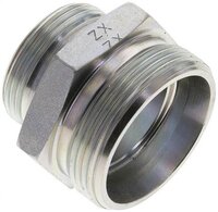 Złączka hydrauliczna prosta, redukcyjna, 35 L (M45x2)-28 L (M36x2), stal ocynkowana