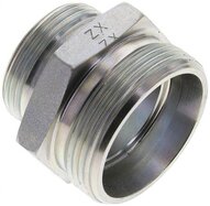 Złączka hydrauliczna prosta, redukcyjna, 35 L (M45x2)-28 L (M36x2), stal ocynkowana