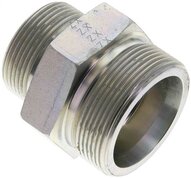 Złączka hydrauliczna prosta, redukcyjna, 38 S (M52x2)-30 S (M42x2), stal ocynkowana