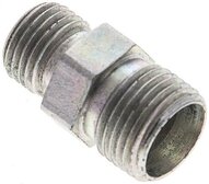 Złączka hydrauliczna prosta, redukcyjna, 8 LL (M12x1)-6 LL (M10x1), stal ocynkowana