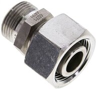 Złączka prosta hydrauliczna, redukcyjna, 18 L-15 L (M22x1,5), stal nierdzewna