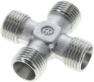 Czwórnik hydrauliczny, gwintowany, 10 L (M16x1,5), stal ocynkowana