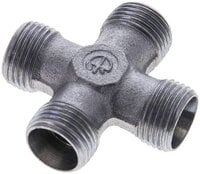 Czwórnik hydrauliczny, gwintowany, 12 L (M18x1,5), stal ocynkowana