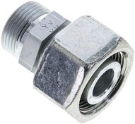 Złączka prosta hydrauliczna, redukcyjna, 25 S-20 S (M30x2), stal ocynkowana
