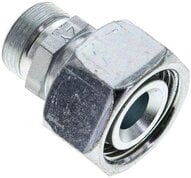 Złączka prosta hydrauliczna, redukcyjna, 22 L-15 L (M22x1,5), stal ocynkowana